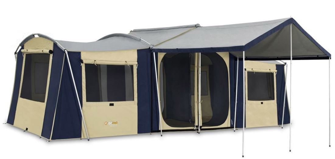 Cabin tent for camping in Australia