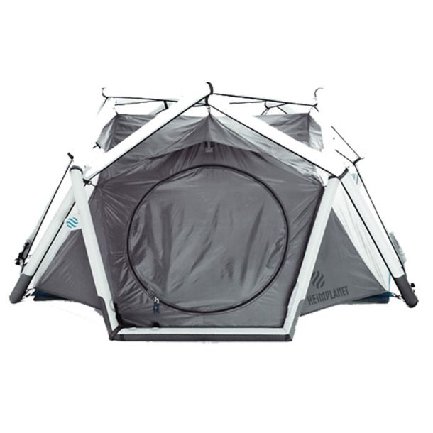 Inflatable camping tent